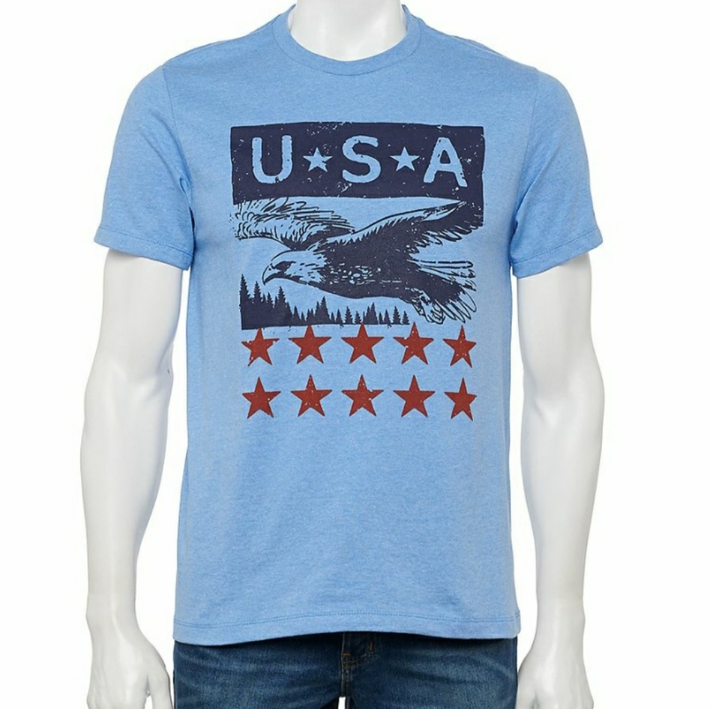 Sonoma Modern Fit USA graphic Tshirt